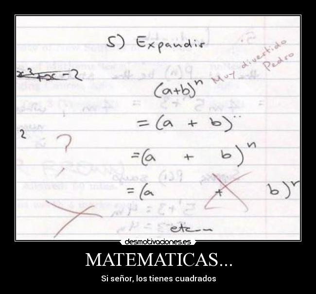 MATEMATICAS... -