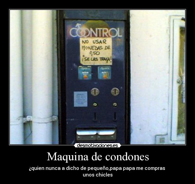 carteles condones desmotivaciones