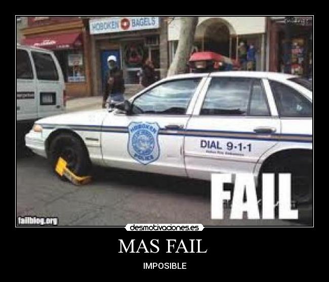 MAS FAIL  - IMPOSIBLE