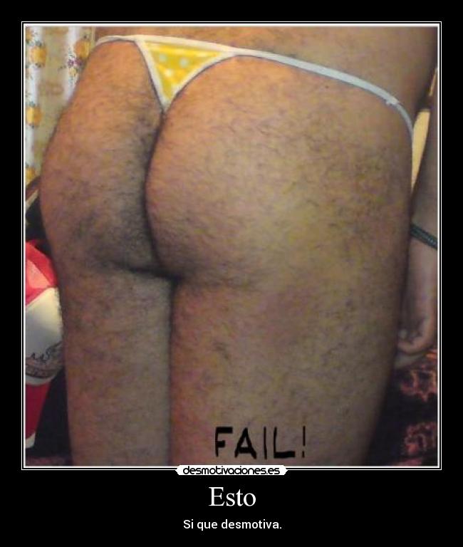 Esto - Si que desmotiva.