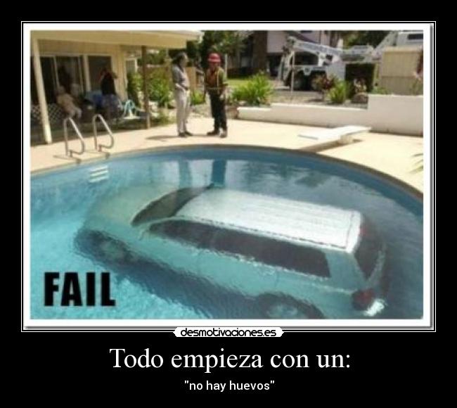 Todo empieza con un: -