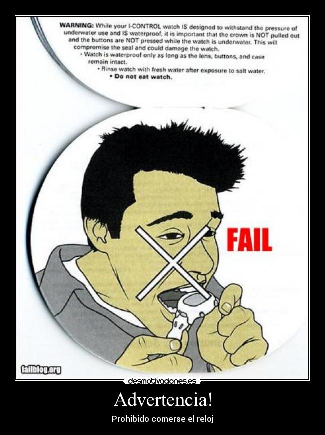 Advertencia! - 