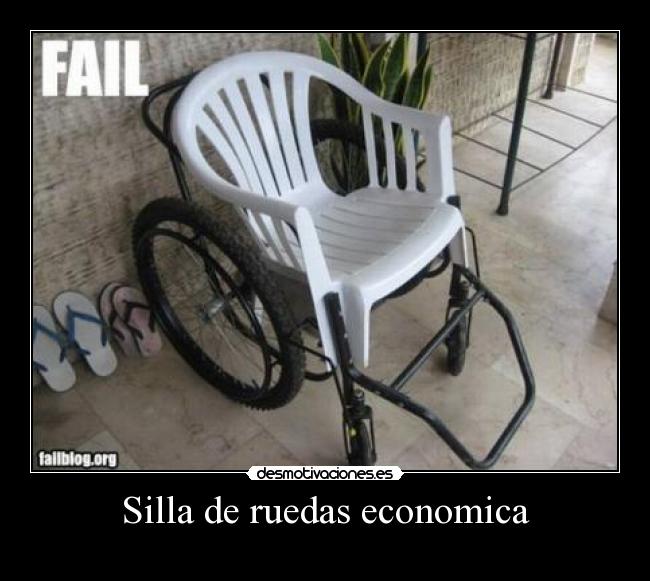 Silla de ruedas economica -