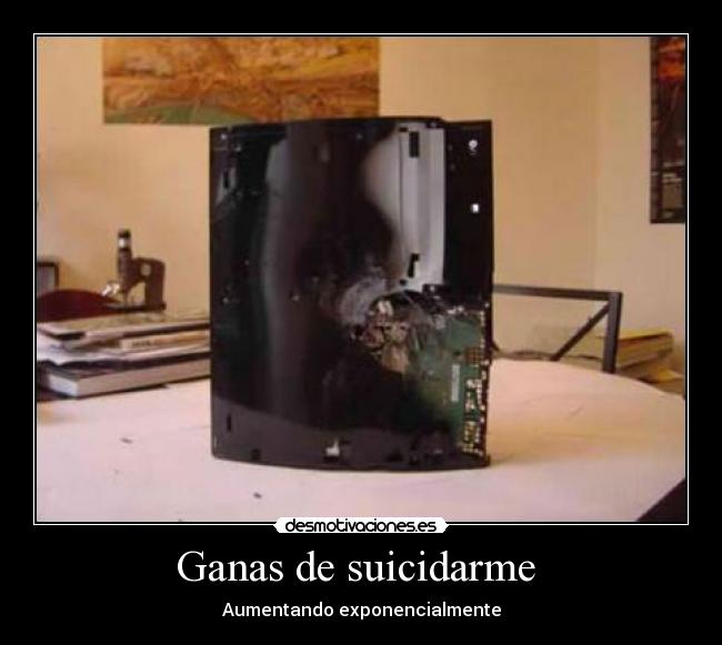 Ganas de suicidarme -