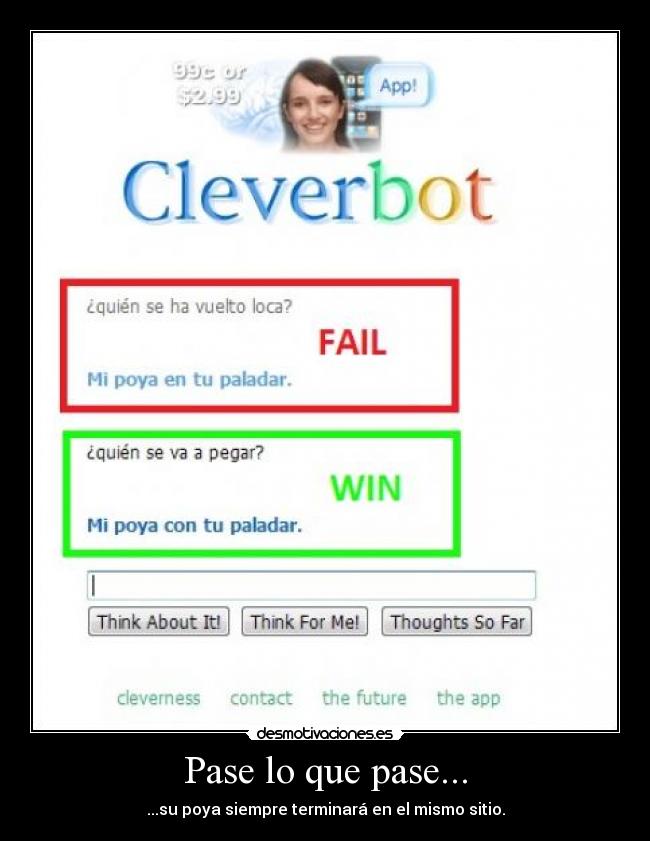 Pase lo que pase... -