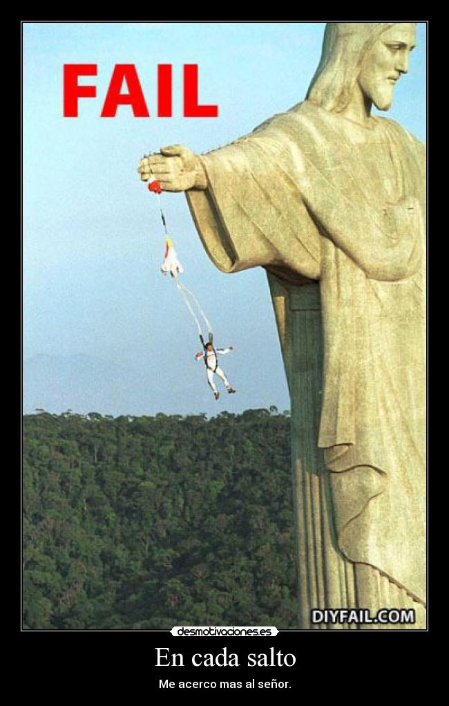 En cada salto - Me acerco mas al señor.