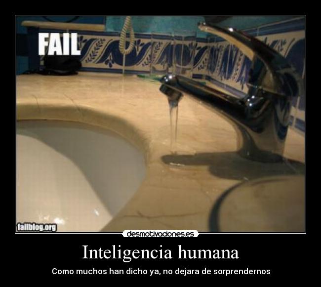 Inteligencia humana - Como muchos han dicho ya, no dejara de sorprendernos
