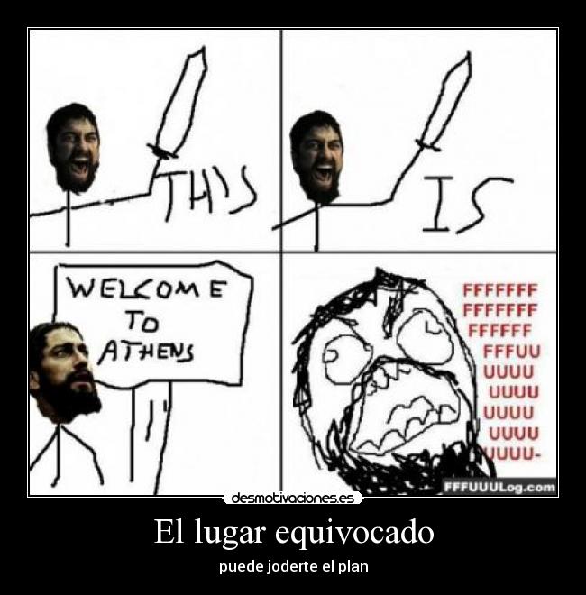 El lugar equivocado -