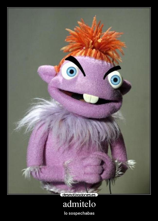 admitelo - lo sospechabas