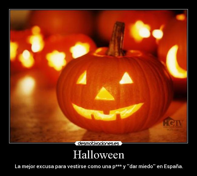 carteles halloween miedo espana desmotivaciones