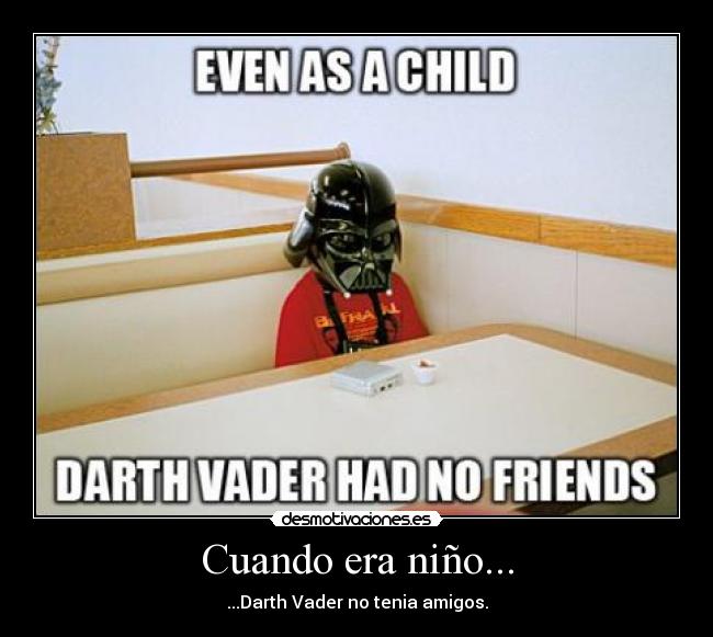 Cuando era niño... -