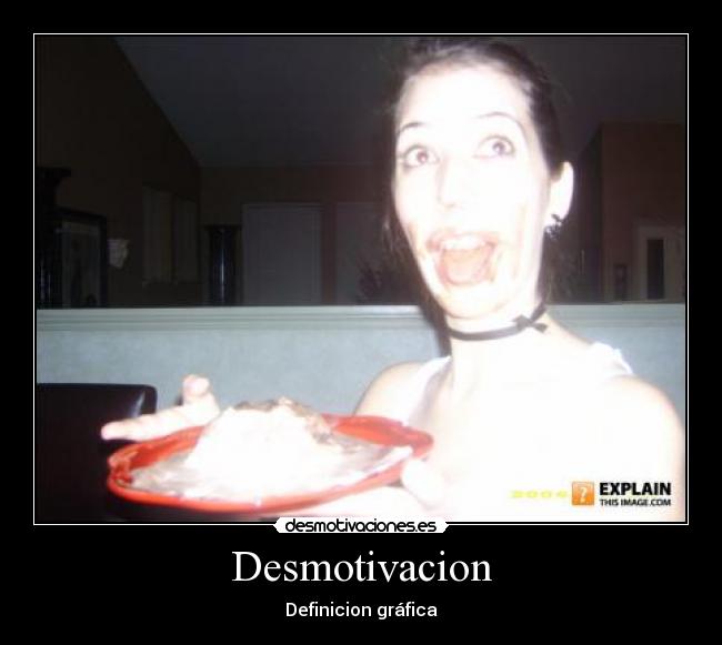 Desmotivacion - Definicion gráfica