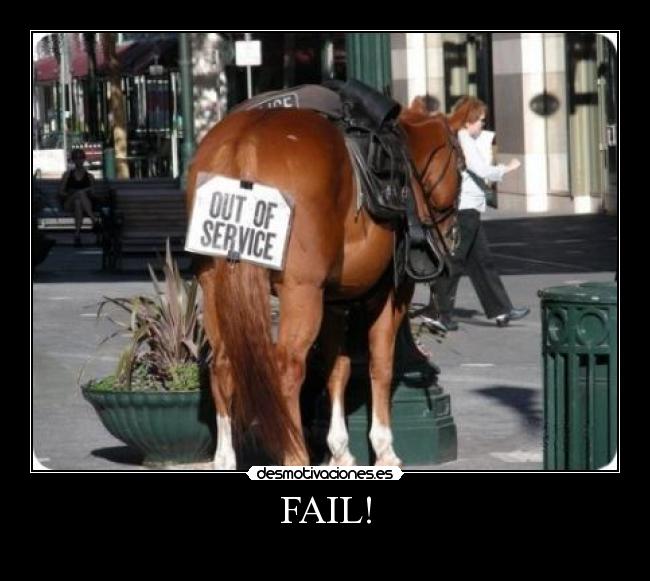 FAIL! - 