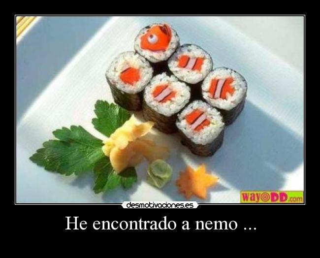 He encontrado a nemo ... - 