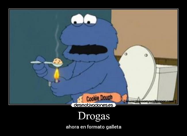 Drogas - ahora en formato galleta
