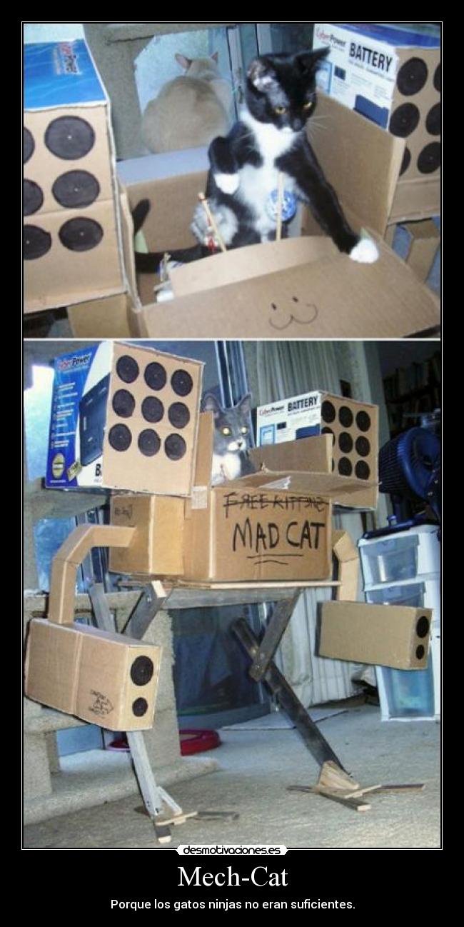 Mech-Cat - Porque los gatos ninjas no eran suficientes.