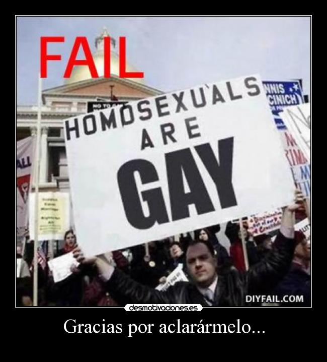 Gracias por aclarármelo... -