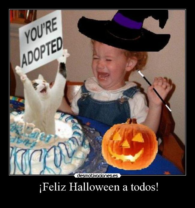 ¡Feliz Halloween a todos! -