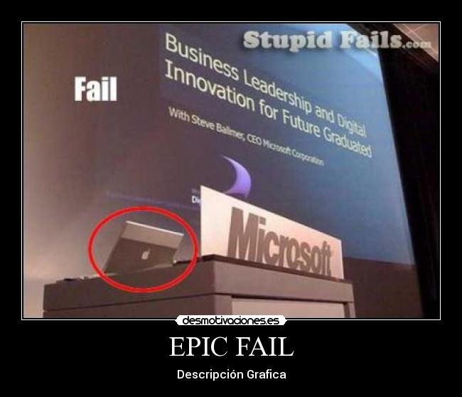 EPIC FAIL -