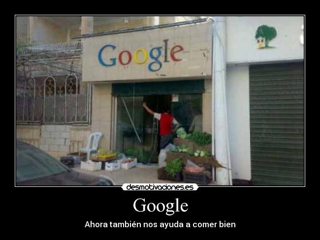 Google - Ahora también nos ayuda a comer bien