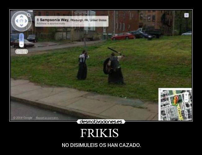 FRIKIS - NO DISIMULEIS OS HAN CAZADO.