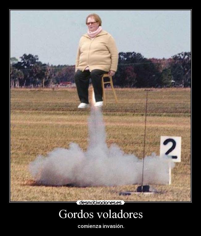 Gordos voladores -