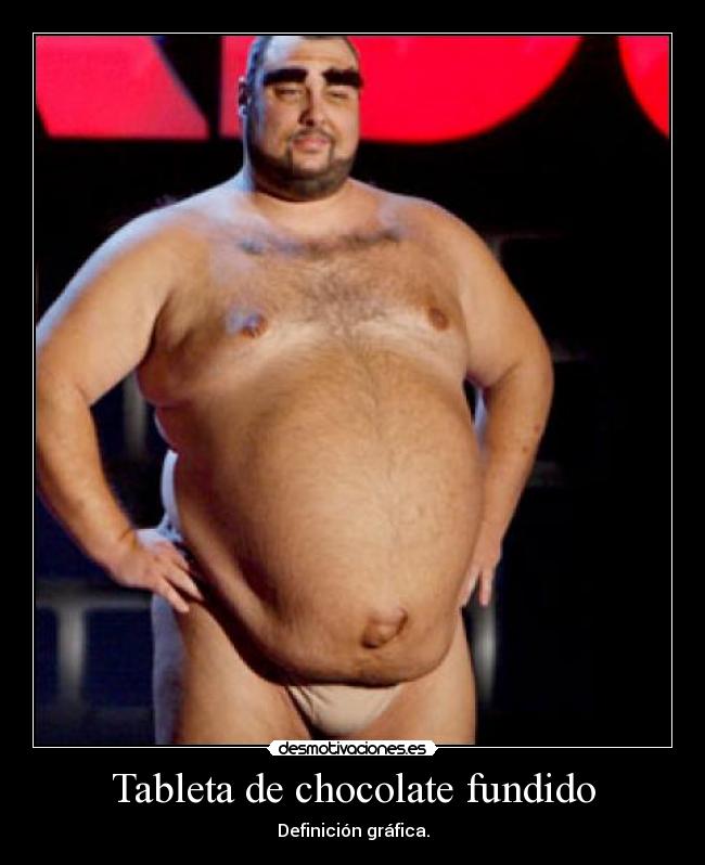 Tableta de chocolate fundido -