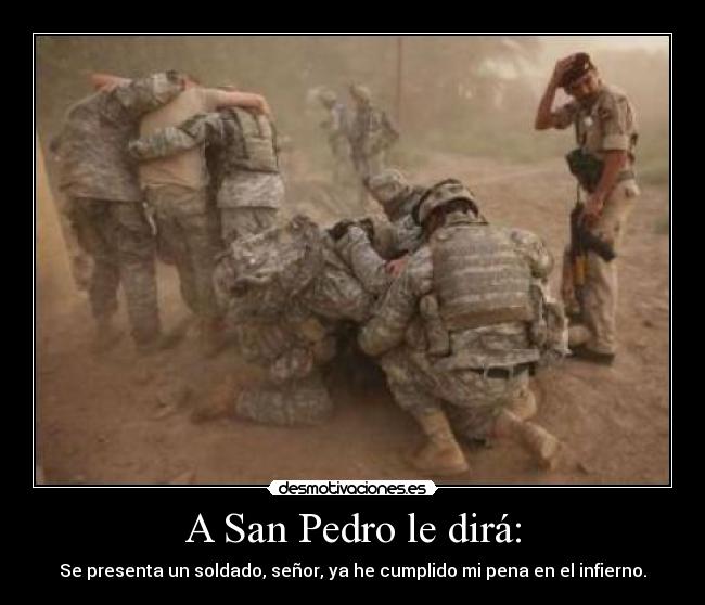 carteles guerra cielo soldados pedroinfierno desmotivaciones