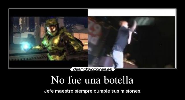 No fue una botella - 