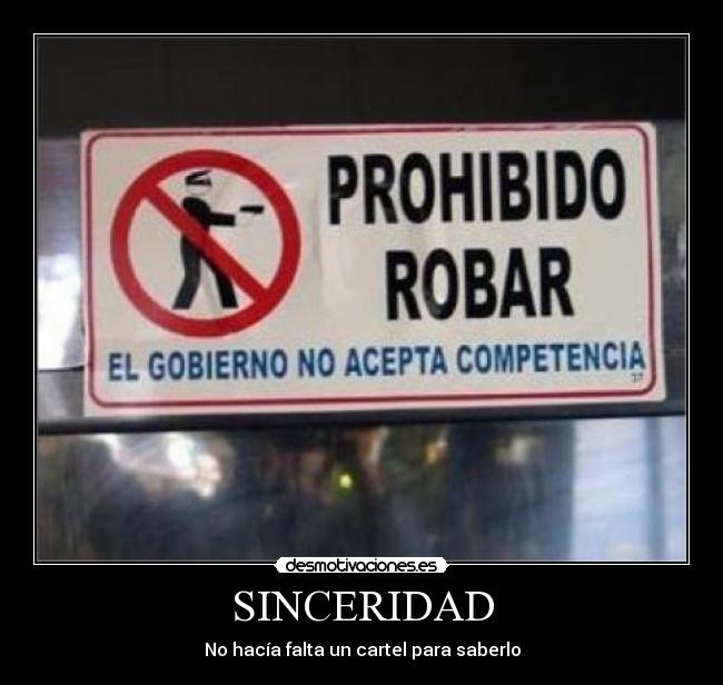 SINCERIDAD -