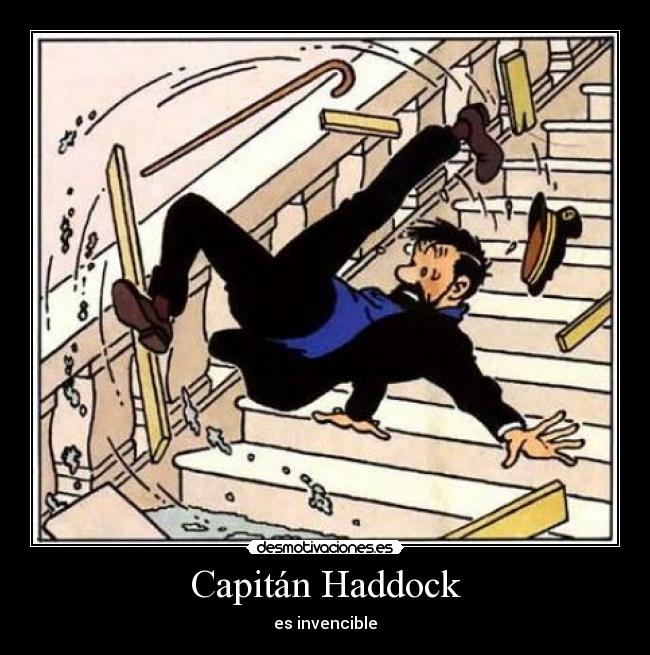 Capitán Haddock - es invencible