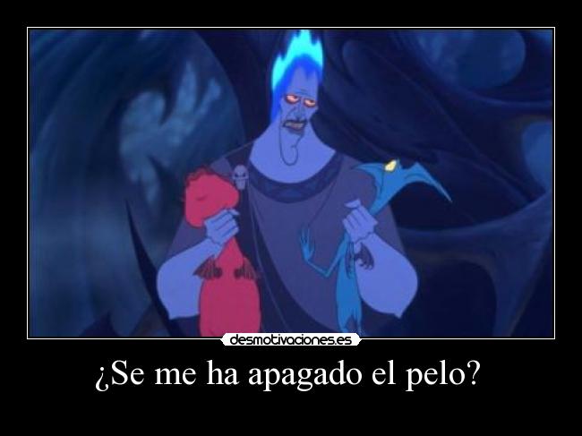 ¿Se me ha apagado el pelo?  - 