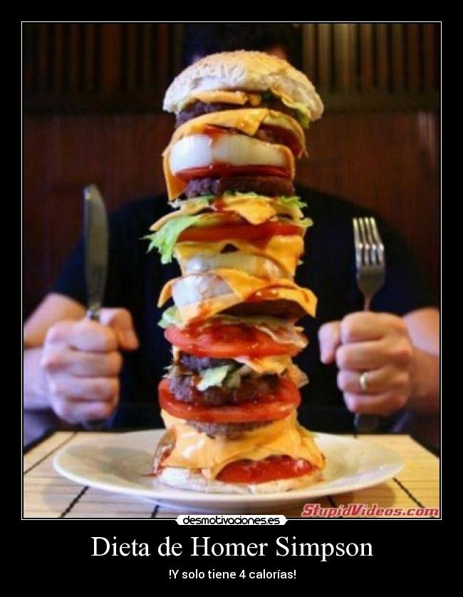 Dieta de Homer Simpson - 