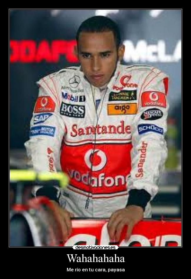 carteles hamilton caca coco desmotivaciones