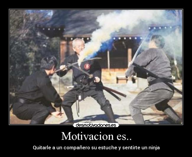 carteles ninjaescuelanino desmotivaciones