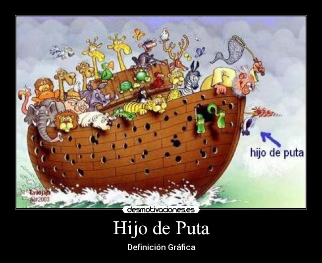 Hijo de Puta - Definición Gráfica