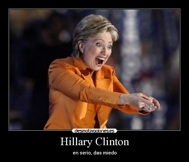 carteles hillary clinton desmotivaciones