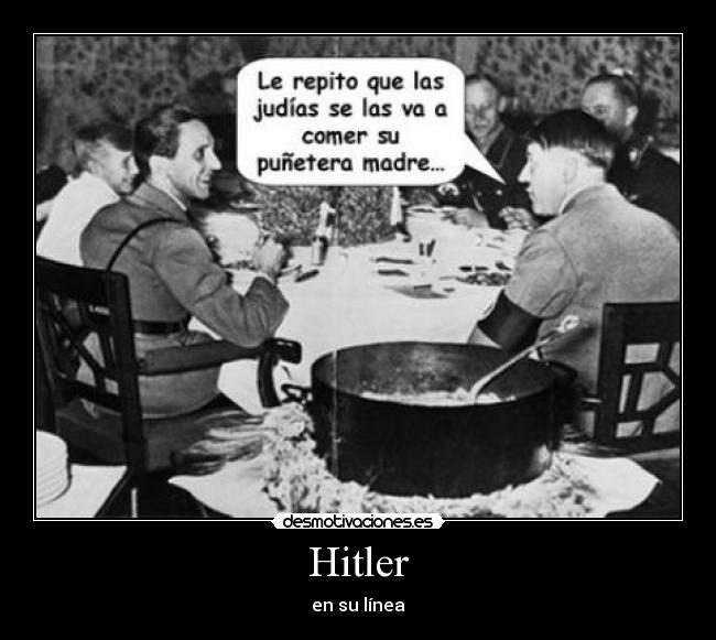 Hitler - en su línea