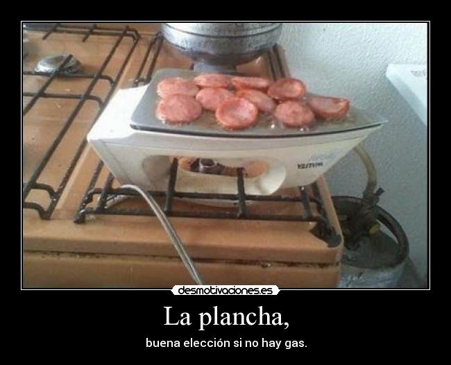 La plancha, - 