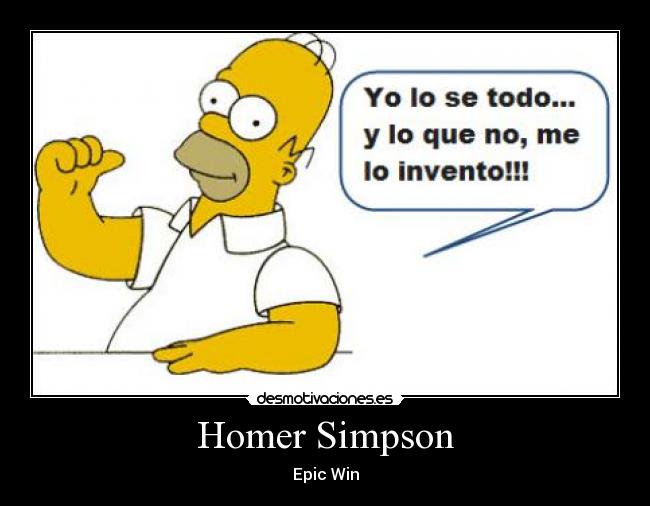 Homer Simpson - Epic Win