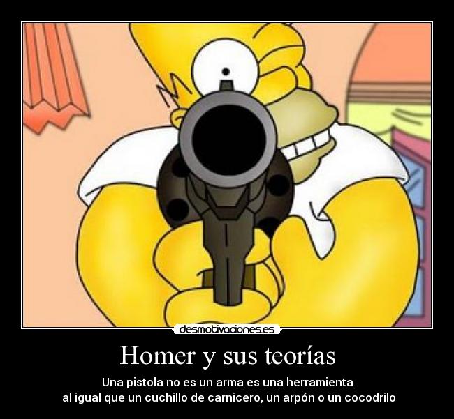 Homer y sus teorías -