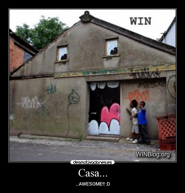 carteles casa casa desmotivaciones