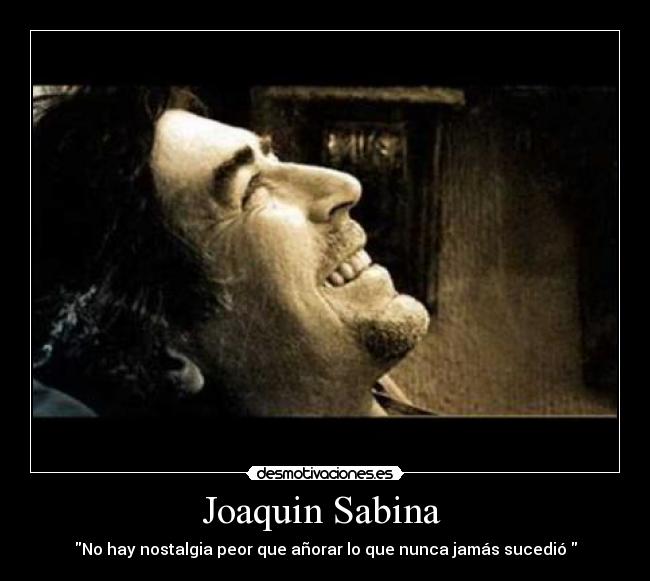 Joaquin Sabina -