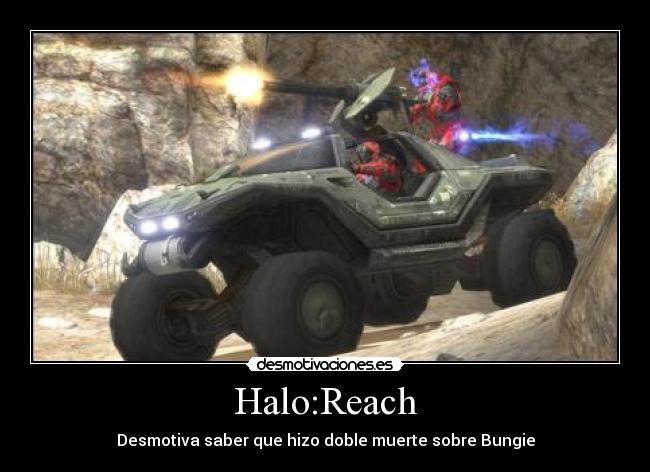 Halo:Reach - Desmotiva saber que hizo doble muerte sobre Bungie