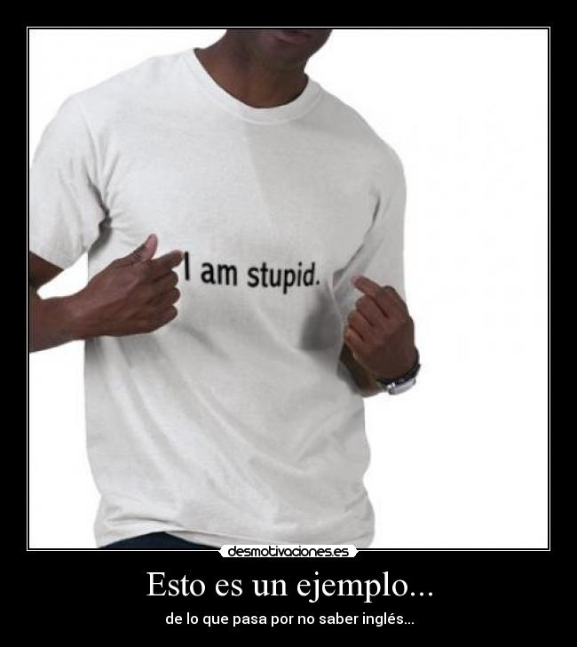 Esto es un ejemplo... -