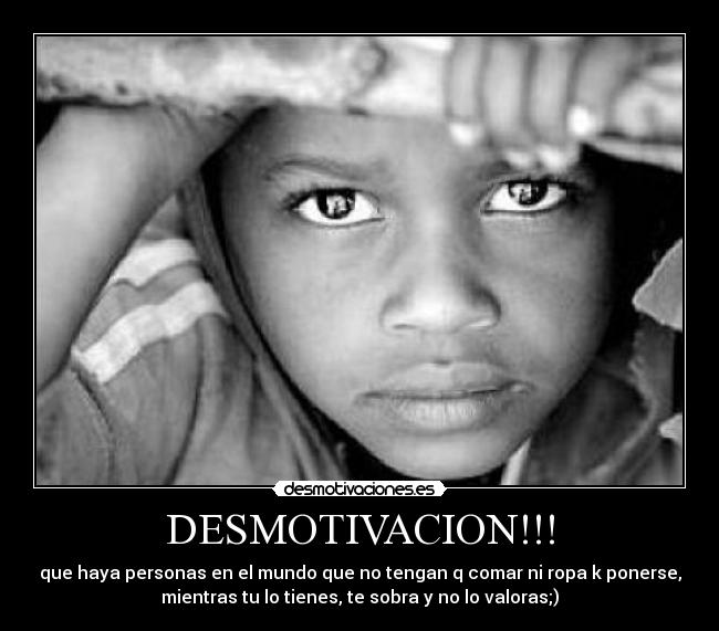 DESMOTIVACION!!! -