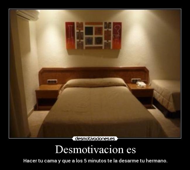 Desmotivacion es -