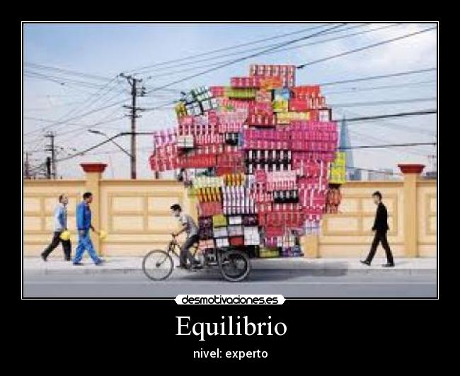 Equilibrio - nivel: experto