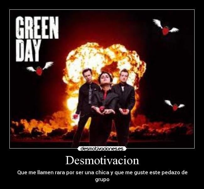 carteles green day desmotivaciones