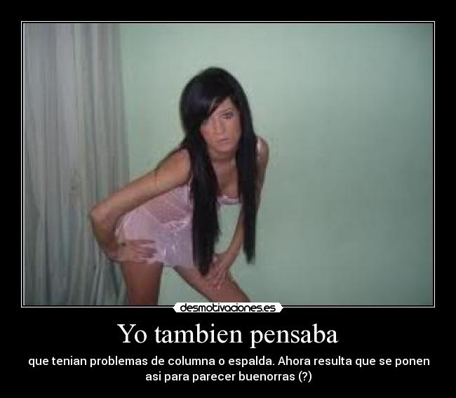 Yo tambien pensaba - 